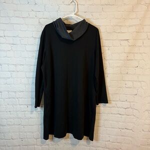 Pure Jill Charcoal and Black Top